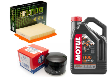 Filtr oleju powietrza olej HF160 Motul 5w40 BMW F 750 800 850 900 18-25r