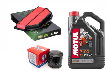 Filtr powietrza oleju HF183 Motul 7100 10w40 Suzuki GSX-R 1000 09-16r K9 L