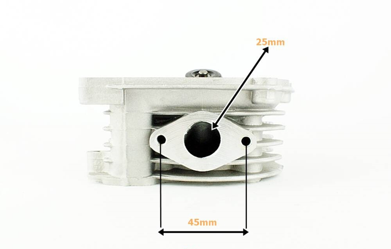 Głowica 4T GY6 80cc 47mm 139QMB duże zawory bez odpowietrzenia 