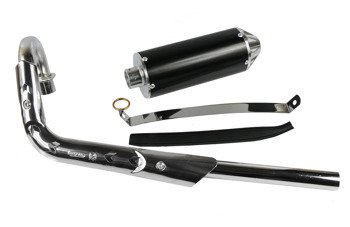 Tłumik kolanko wydechowe obejma cross 125 enduro