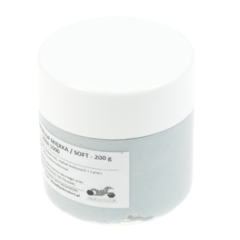 Pasta polerska miękka Relop siwa P1000 do stali nierdzewnej metali kolorowych 200g