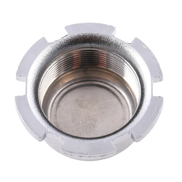 Nakrętka sztycy chromowana motorowery Romet (nie pasuje do Komara) Delux