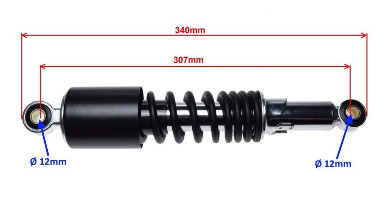 Amortyzator tył tylne junak 902 komplet 340mm