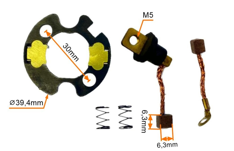 Zestaw naprawczy rozrusznika elektrycznego 4T 2T skuter motorower motocykl