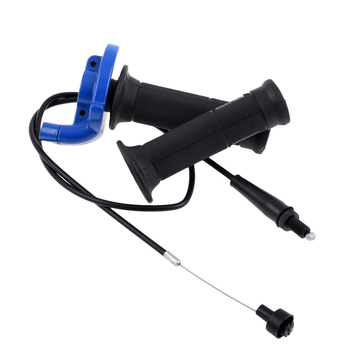 Rolgaz rollgaz uniwersalny niebieski + gumy manetki Racing Force