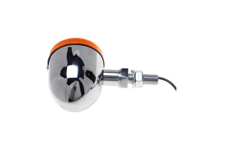 Kierunkowskazy bullet metal chrom wspornik