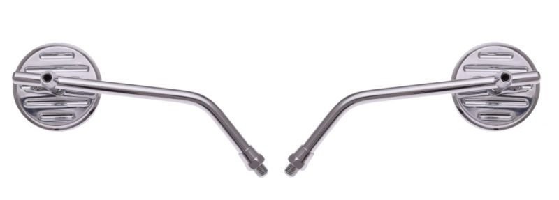 Lusterko ozdobne chrom uniwersalne okrągłe m10 