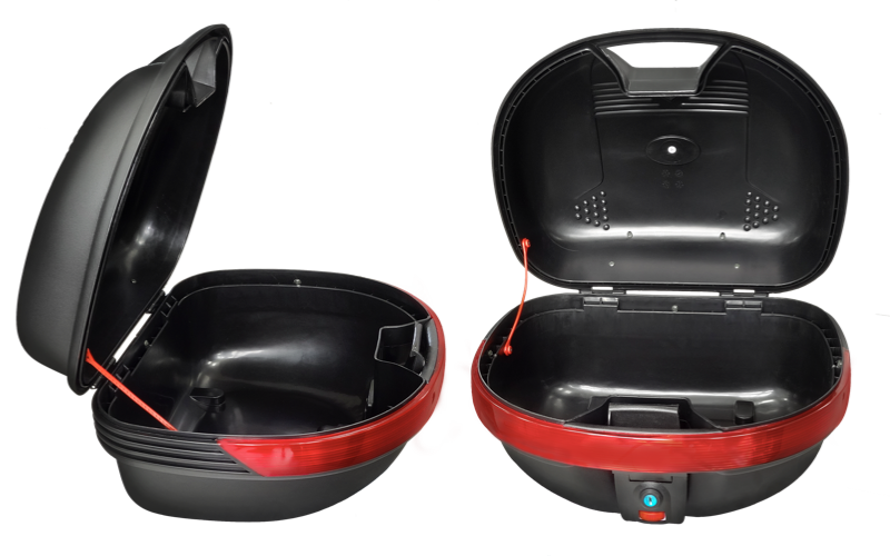 Kufer Motocyklowy wraz z płytą montażową model A07