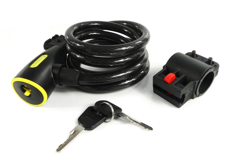 Blokada zabezpieczenie spirala linka 12x1800 klucz