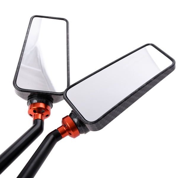 Lusterka uniwersalne M8 M10 carbon połysk solidna konstrukcja DPR Performance