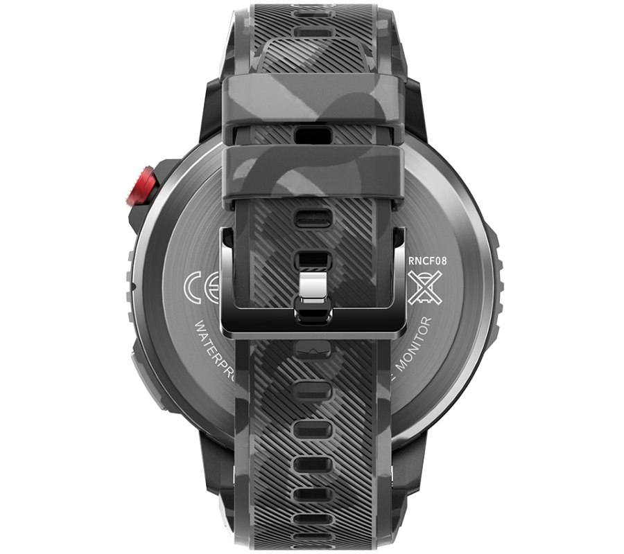 Smartwatch zegarek Rubicon męski RNCF08 czarny