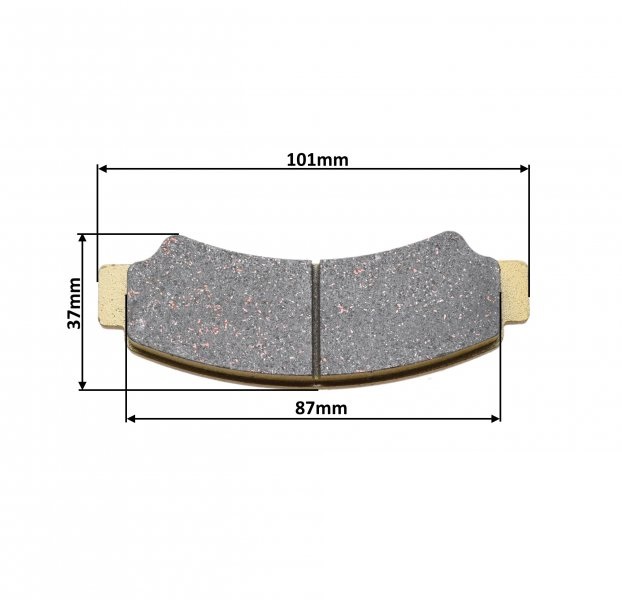 Klocki hamulcowe quad atv CF MOTO