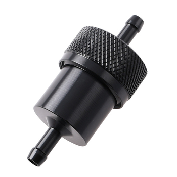 Filtr paliwa alu cnc V4 czarny 6mm Racing Force