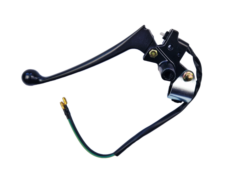 Dźwignia hamulca tylnego lewa z czujnikiem stopu czarna Sowa Quantum