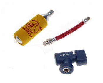 Nabój co2 z zaworem zestaw pompowania koła