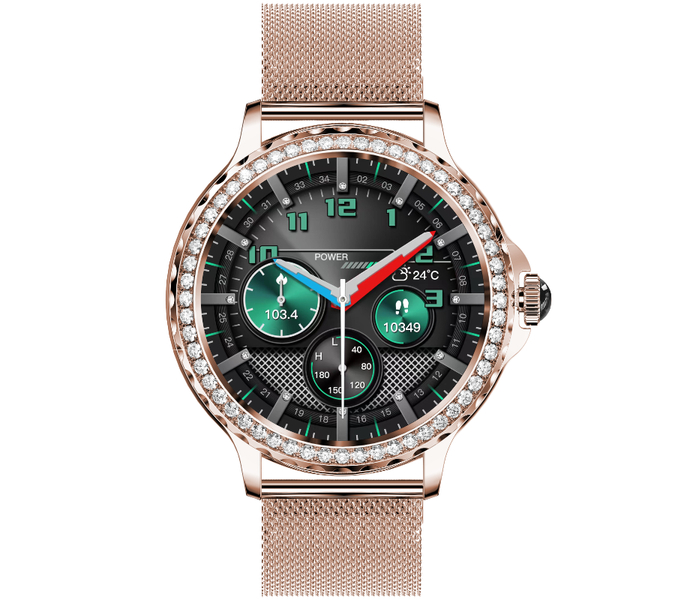 Smartwatch zegarek Rubicon damski RNCF19 tryby sportowe SMS kroki puls