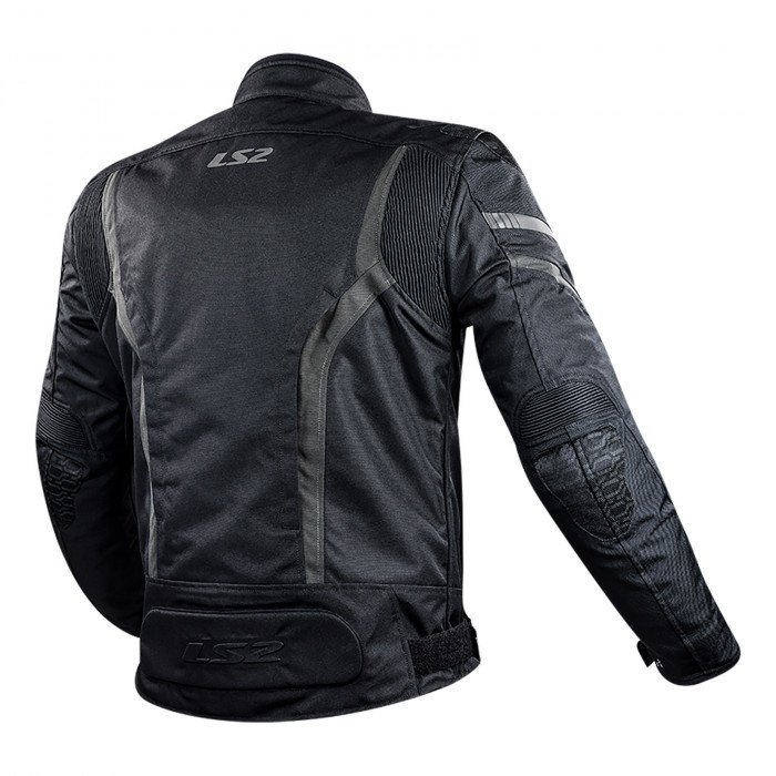 Kurtka Motocyklowa LS2 Gate Męska Czarno Szara