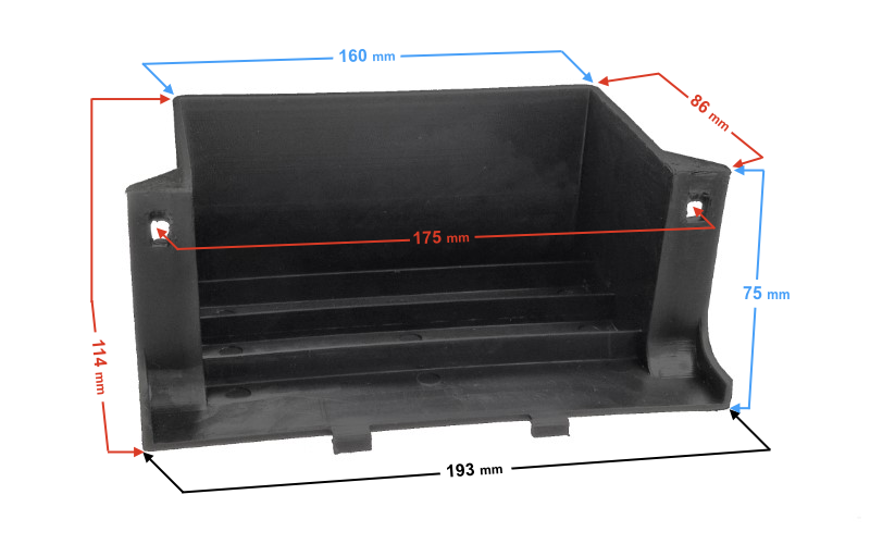 Obudowa akumulatora Barton do B-max
