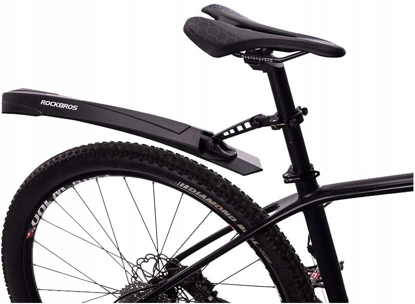 ROCKBROS Błotniki rowerowe na koło 26 cali czarne