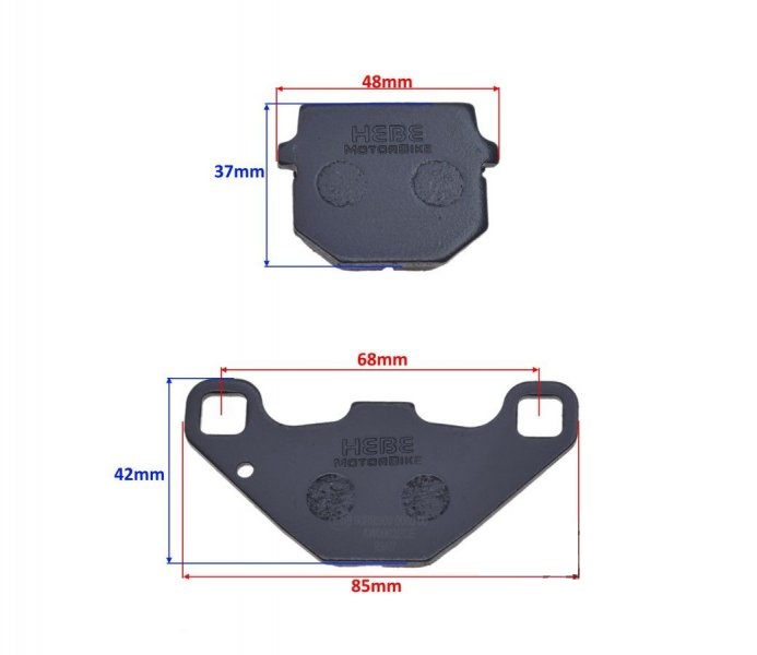 Klocki hamulcowe Keeway Hurricane Suzuki AD AE AJ RM UE CPI Derbi TGB