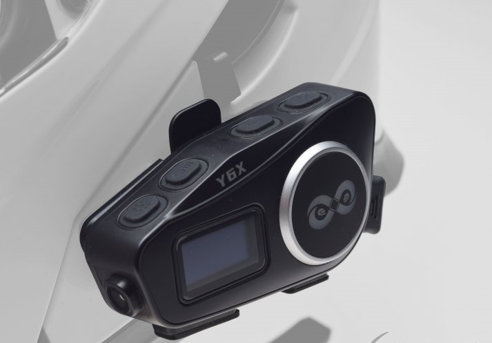 Zestaw słuchawkowy uniwersalny interkom HEBE Y6X na jeden kask