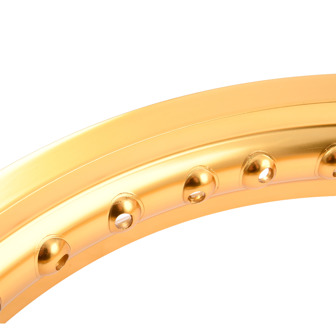 Obręcz koła 1,85x16 aluminiowa złota Simson MZ ETZ DPR Classic