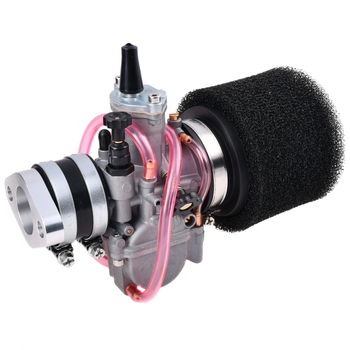 Gaźnik PWK WSK 175 24mm + króciec + filtr powietrza gąbka ssanie ręczne
