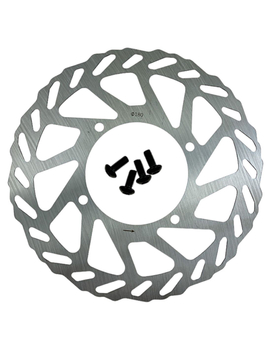 Tarcza hamulcowa 180mm komplet pitbike MRF eR 1.6 MX SM MRF eR 2.0 MX SM