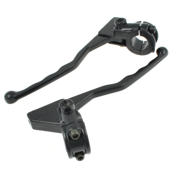 Dźwignia hamulca i sprzęgła + obejmy czarne MZ ETZ DPR Classic