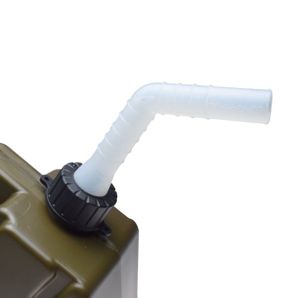 Kanister zbiornik na paliwo olej z uchwytem 5 LONG-HAUL zielony