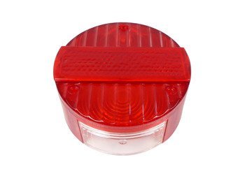 Klosz lampy tył okrągły czerwony mz simson