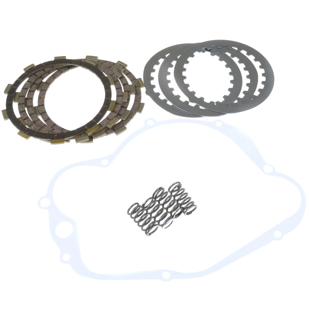 Tarcze sprzęgłowe przekładki sprężyny uszczelka pokrywy Minarelli AM6 LC P2R