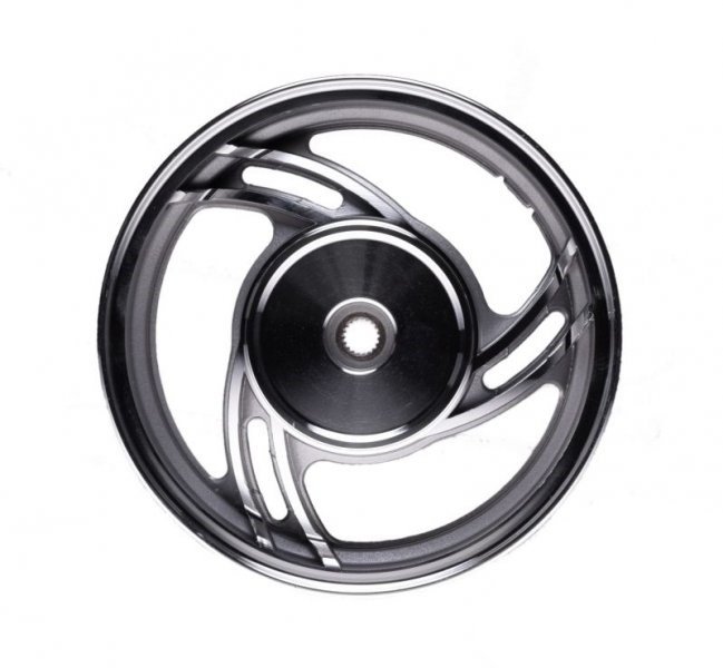 Obręcz koła 10x2,15 tył hamulec bębnowy