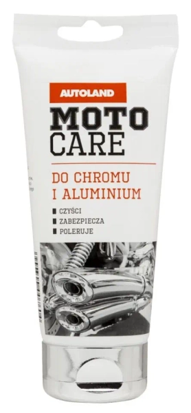 Pasta do czyszczenia i nabłyszczania chromu aluminium miedź 150ml Moto Care
