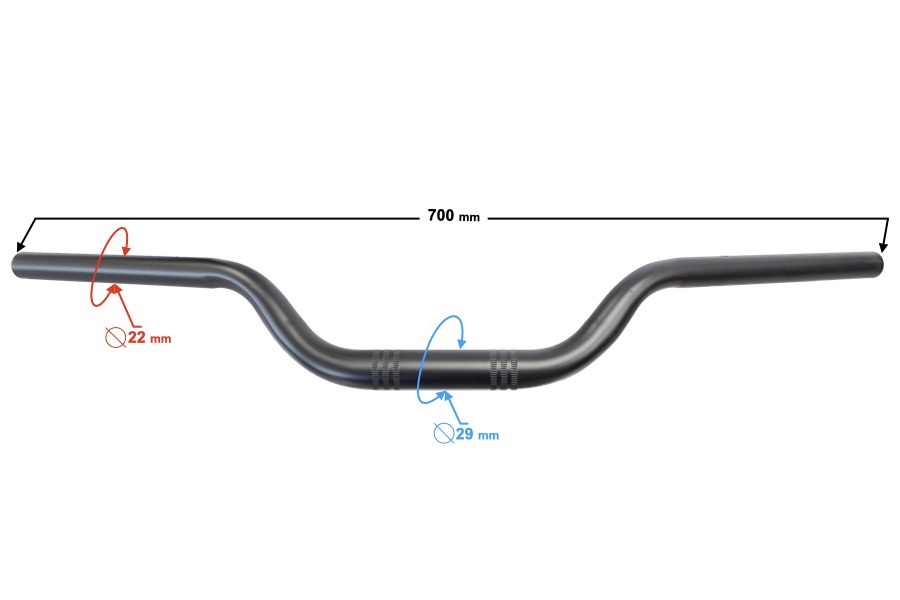 Kierownica motorower Barton Naked 50