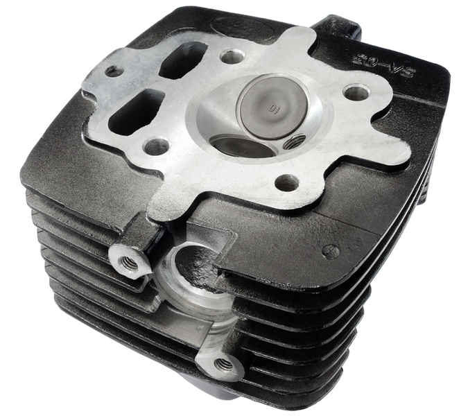 Głowica Moretti motocykl 4T CG 150cc 162FMI czarna