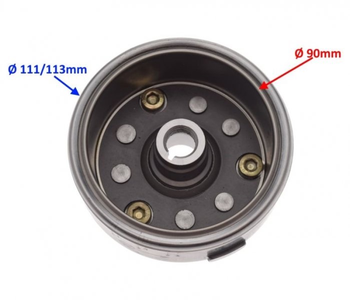 Magneto koło magnesowe Zipp VZ-2 125ccm