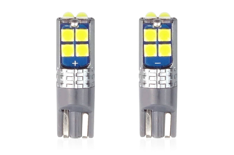 Żarówki T10 W5W 10Led SMD 3030 12/24v Białe CANBUS