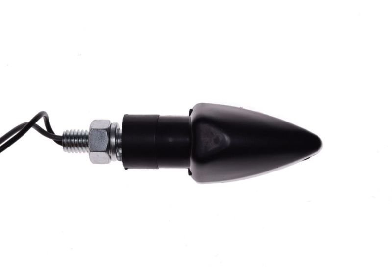 Kierunkowskaz czarny biały klosz led homologacja