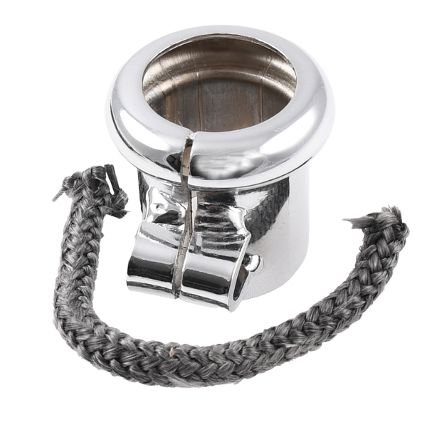 Obejma kolanka wydechowego chromowana Romet Komar