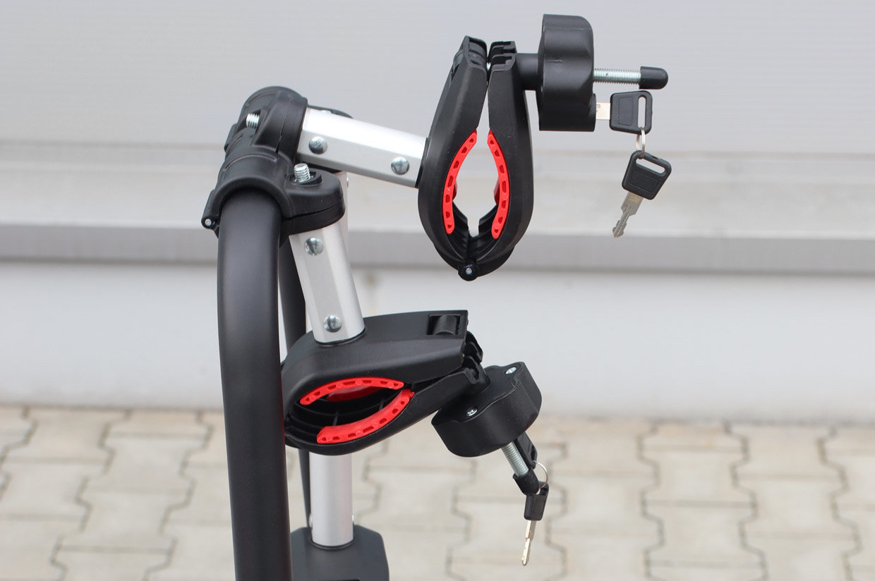 Bagażnik rowerowy na hak 3 rowery odchylana platforma