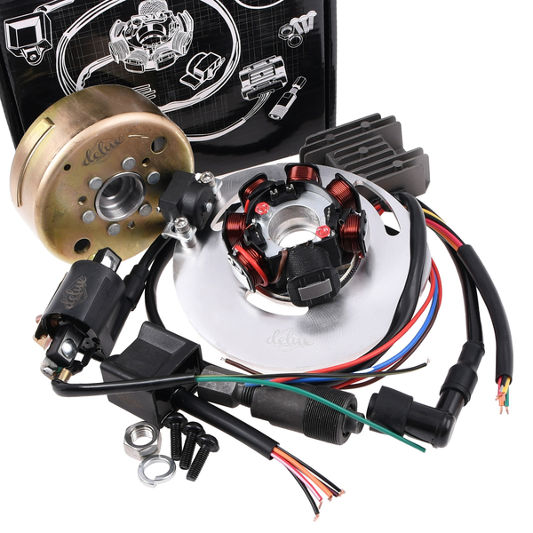 Zapłon CDI 12V regulator cewka moduł koło WSK 125 Płytki zapłon 