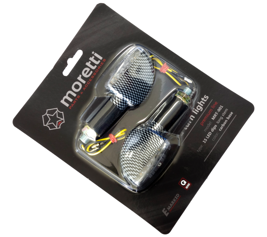 Kierunkowskazy uniwersalne MRT-001 ledowe Karbon