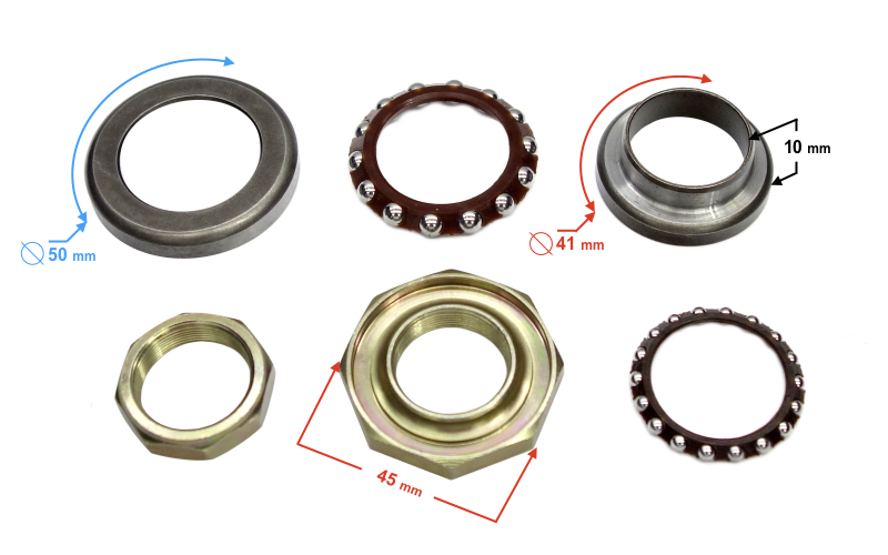 Łożysko sztycy do skutera Barton E-Max