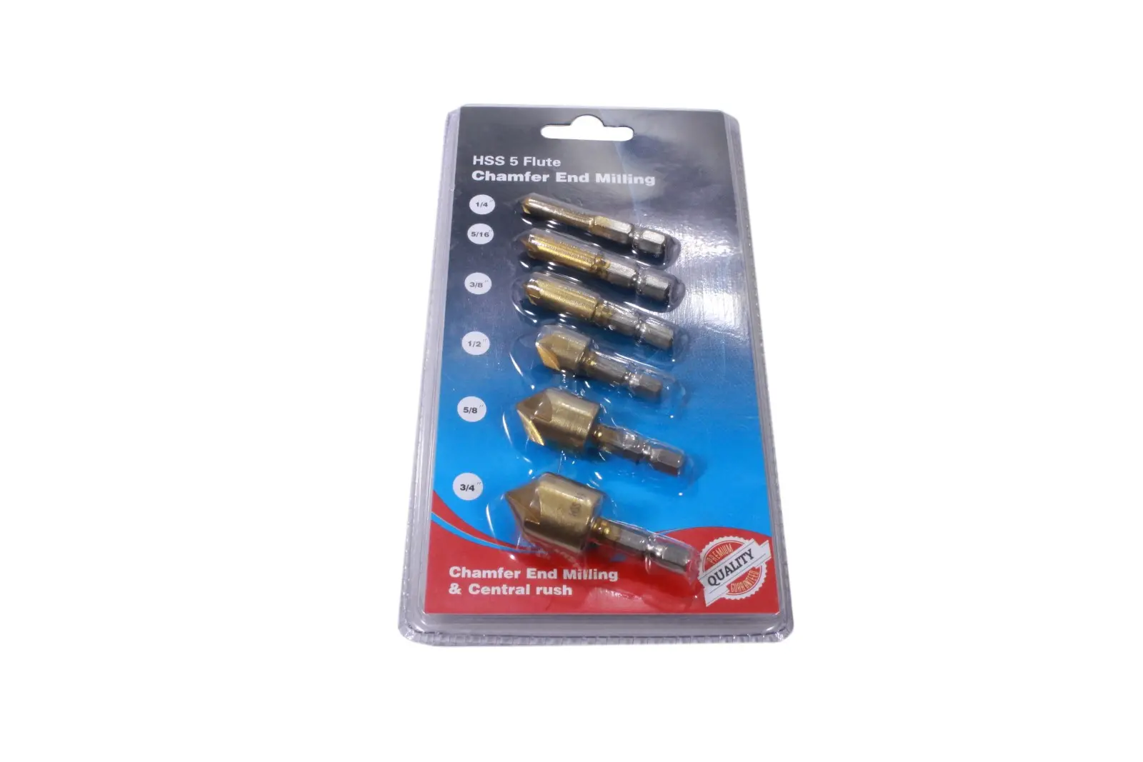 Zestaw wierteł do pogłębiania frezowania