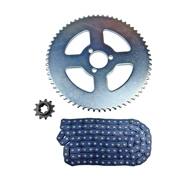 Zestaw napędowy T8F-118L 29mm zębatka 11z + 64z pocket bike cross pitbike
