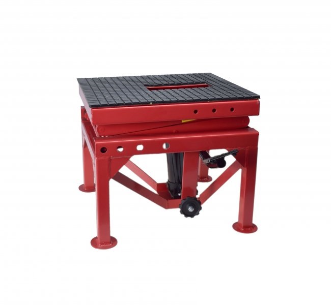 Podnośnik motocyklowy max 135kg 300lbs platforma 405x340mm wersja bez kółek