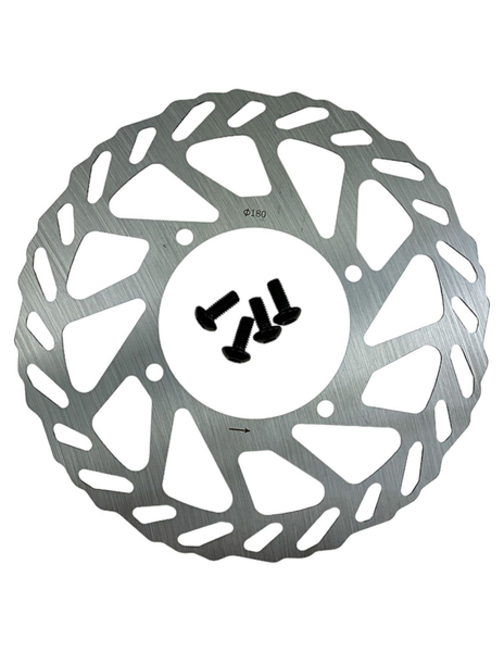 Tarcza hamulcowa 180mm komplet pitbike MRF eR 1.6 MX SM MRF eR 2.0 MX SM