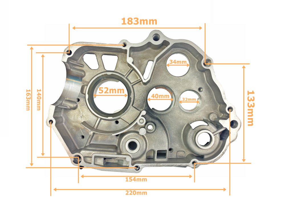 Kartery silnika lewy + prawy do silników 154FMI