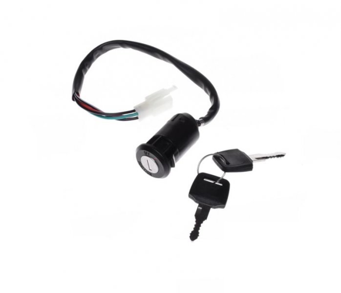 Stacyjka 2 położenia 4 piny męska kinroad atv 200 